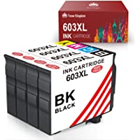 Los mejores  - Toner Kingdom 603 XL Cartucho de Tinta Compatible para Epson 603 603XL para Epson Expression Home XP-2100 XP-2105 XP…